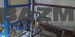 Очистные сооружения фильтрата полигона ТБО производительность 20 м3/сутки г. Гомель респ. Беларусь